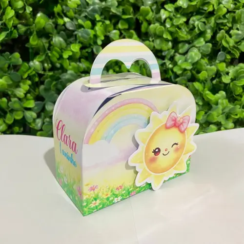 Kit Personalizados Raio de Sol Menina (40 Peças)