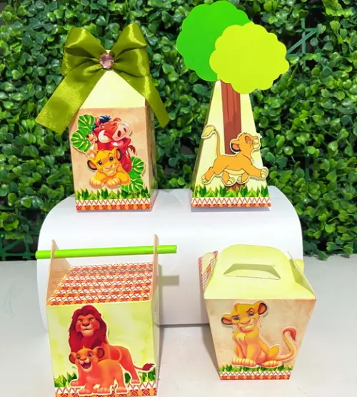 Kit Personalizados Rei Leão - Simba (20 Peças)