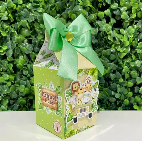 Kit Personalizados Safari Baby Menino (40 Peças)