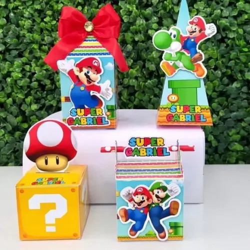 Kit Personalizados Super Mario Bross (24 Peças)