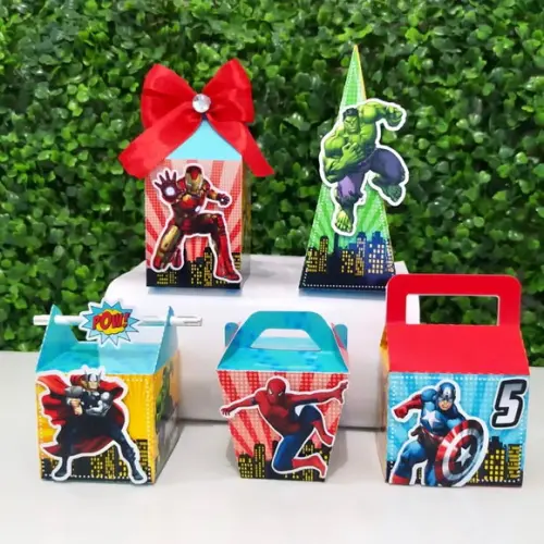 Kit Personalizados Vingadores (25 Peças)
