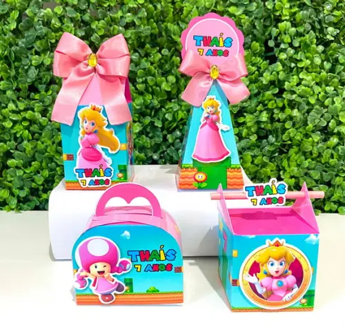 Kit Princesa Peach (20 Personalizados)