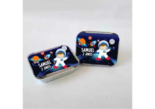 Marmitinha Personalizada Astronauta