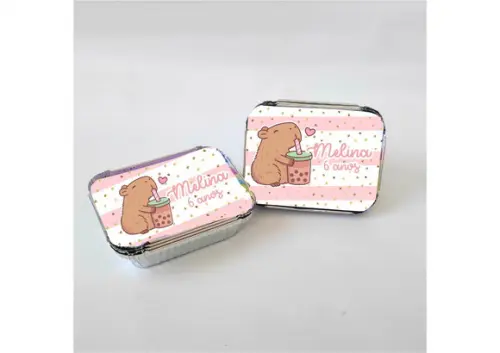 Marmitinha Personalizada Capivara