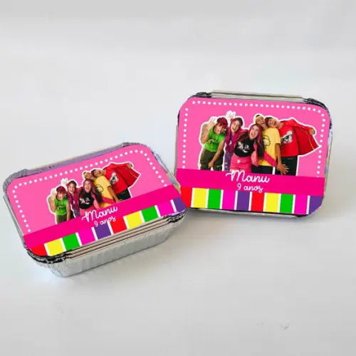 Marmitinha Personalizada Emilly Vick dos Rosas