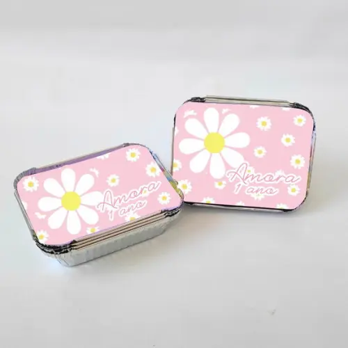 Marmitinha Personalizada Margaridas