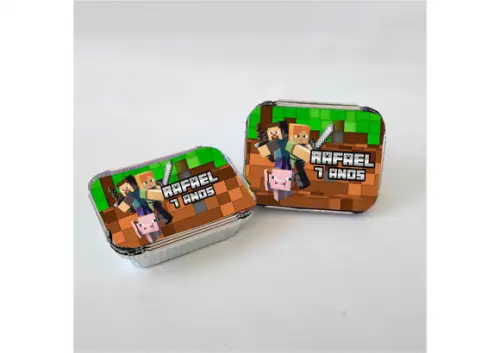 Marmitinha Personalizada Minecraft