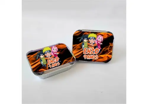 Marmitinha Personalizada Naruto /sasuke/ Sakura