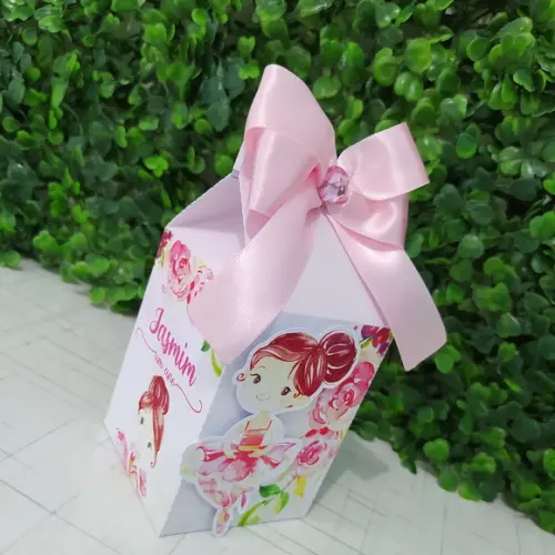 Personalizados Bailarina Aquarela (kit 20 Peças)