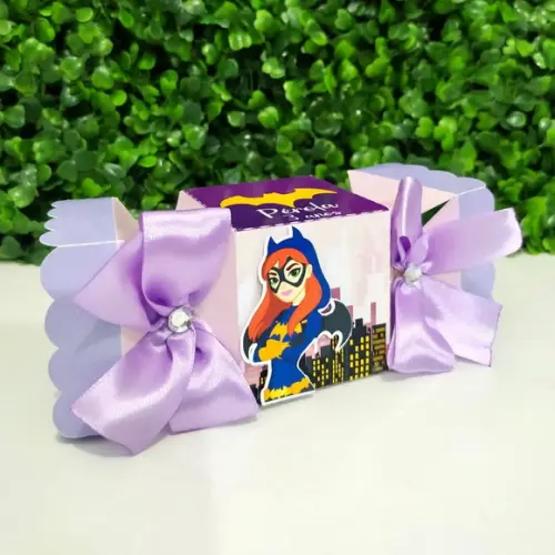 Personalizados Bat Girl - Super heroína (20 peças)