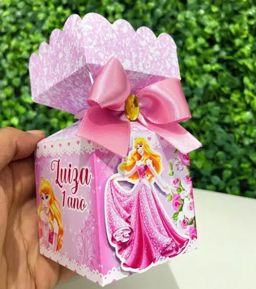 Personalizados Bela Adormecida Princesa (kit 60 Peças)
