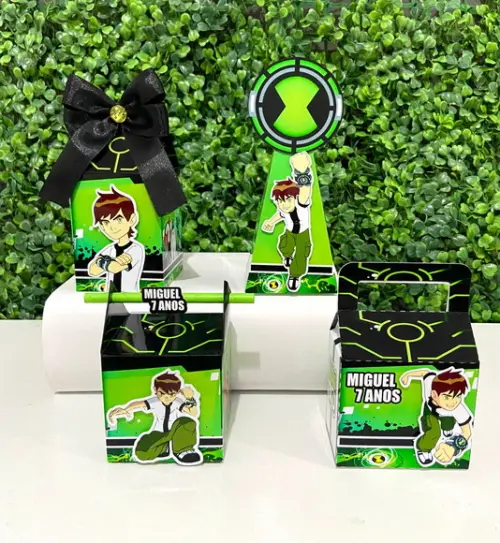 Personalizados Ben 10 (kit 20 Peças)