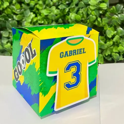 Personalizados Brasil Copa do Mundo Futebol ( Kit 20 Peças )