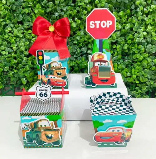 Personalizados Carros Disney Mc Queen (40 Peças)