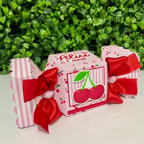 Personalizados Cerejinha - Kit 60 Peças