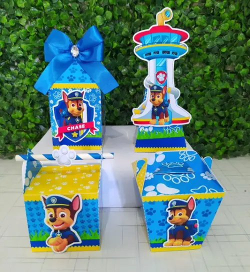 Personalizados Chase Patrulha Canina - 40 Peças