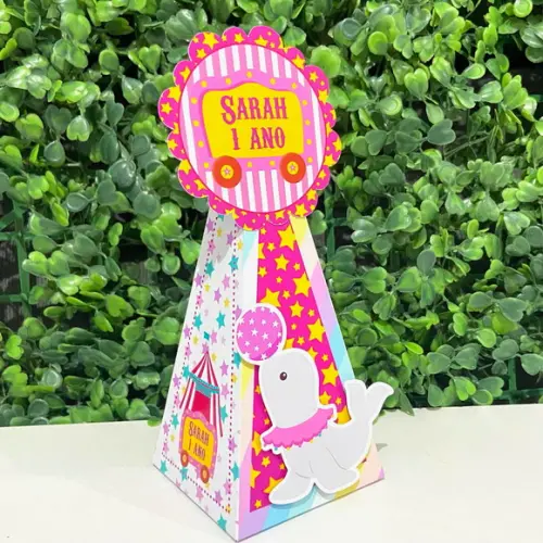 Personalizados Circo Rosa (40 Peças)