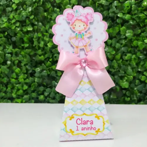 Personalizados Circo Rosa Aquarela ( Kit 20 Peças)