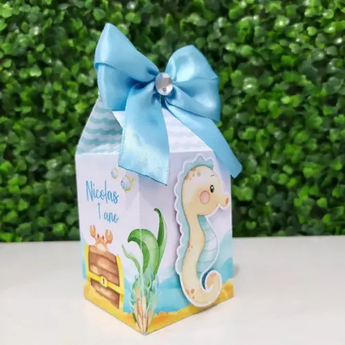 Personalizados Fundo do Mar Aquarelado (menino) 20 Peças