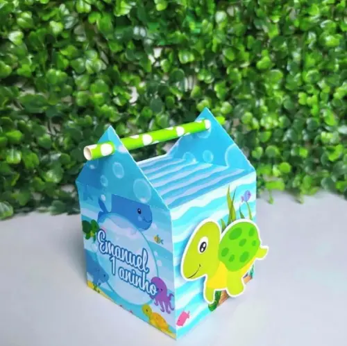 Personalizados Fundo do Mar Menino (40 Peças)