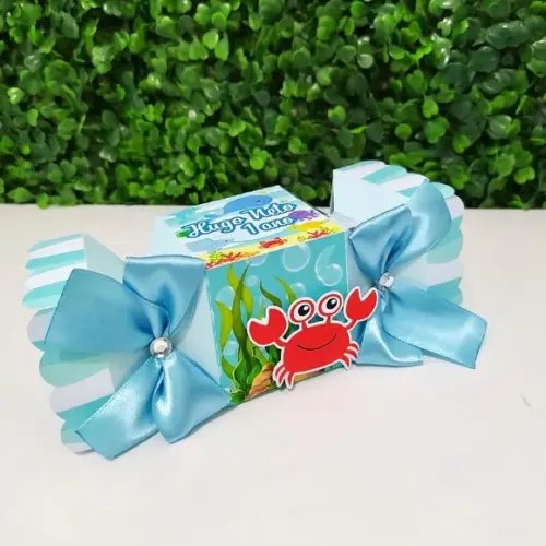 Personalizados Fundo do Mar Menino (kit 20 Peças)