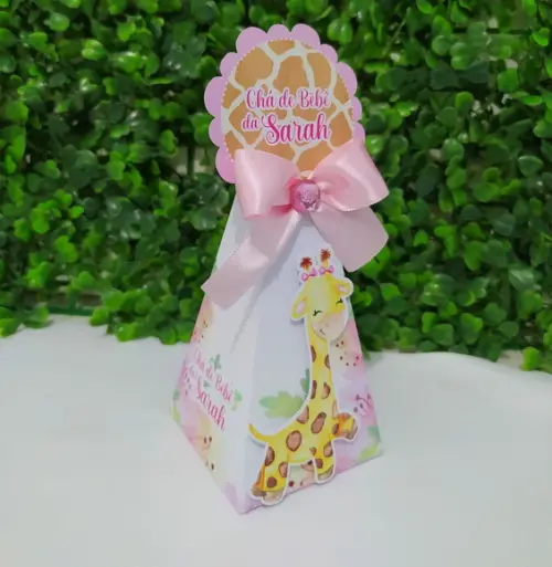 Personalizados Girafinha - Chá de Bebê (kit 20 Peças)