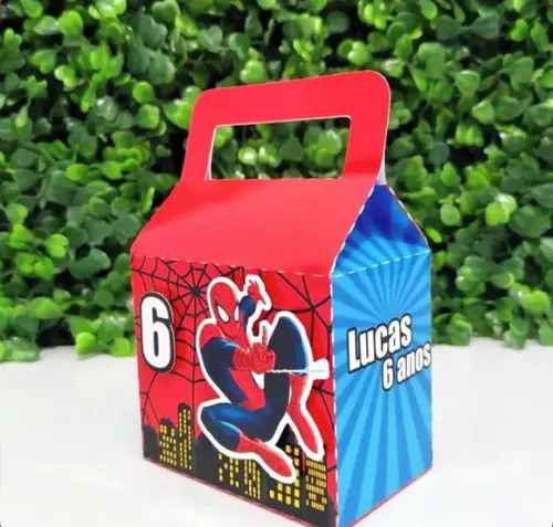 Personalizados Homem Aranha (kit 60 Peças)