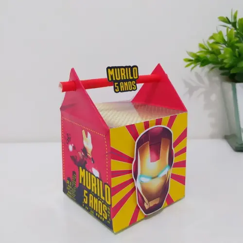 Personalizados Homem de Ferro (kit 20 Peças)