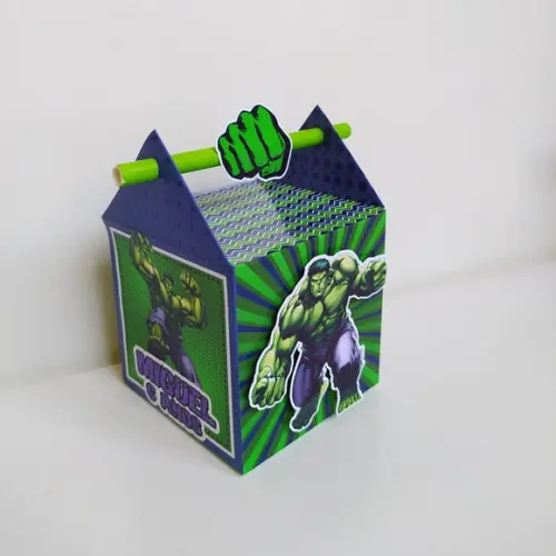 Personalizados Hulk (kit 20 Peças)