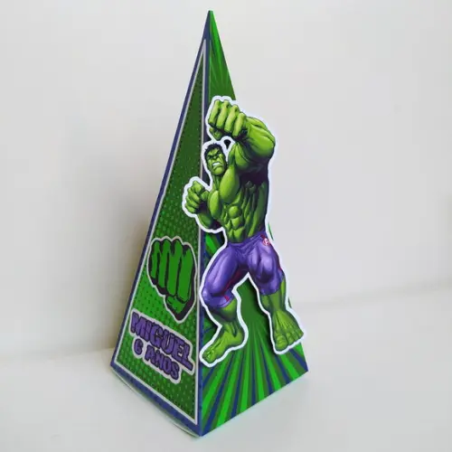 Personalizados Hulk (kit 32 Peças)