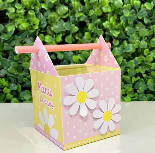 Personalizados Margaridas ( Kit 32 Caixas)