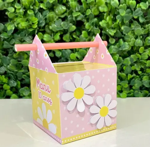 Personalizados Margaridas ( Kit 40 Caixas)