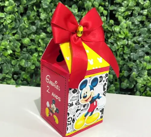 Personalizados Mickey - Papelaria ( Kit 20 Peças )