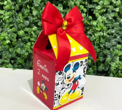 Personalizados Mickey - Papelaria ( Kit 60 Peças )