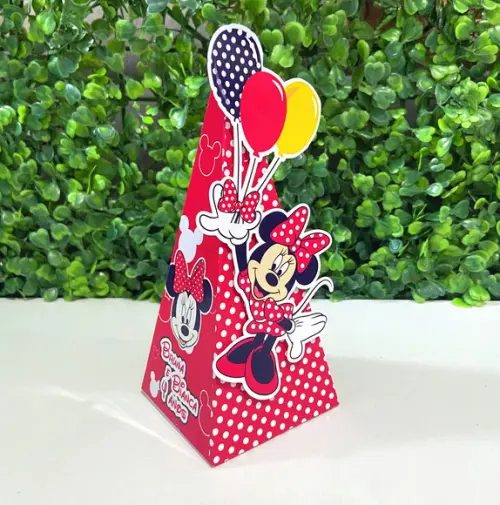 Personalizados Minnie Vermelha (kit 40 Peças)