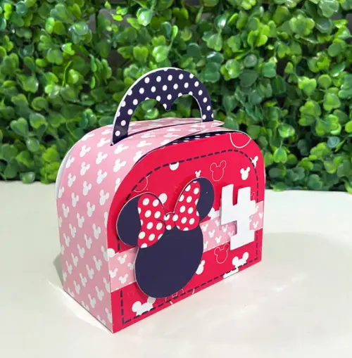 Personalizados Minnie Vermelha (kit 60 Peças)
