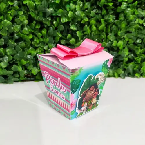 Personalizados Moana Rosa (20 Peças)