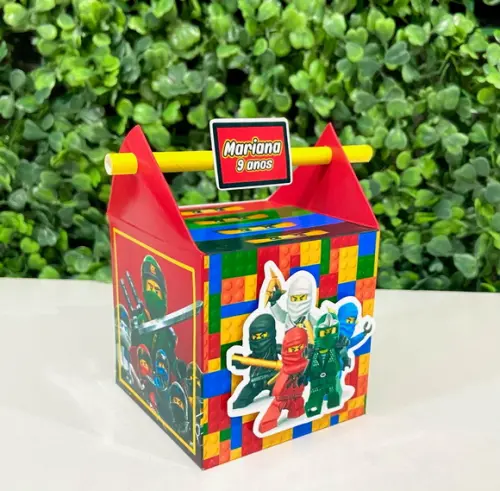Personalizados Ninjago Lego ( Kit 32 Caixas )