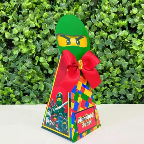 Personalizados Ninjago Lego (kit 40 Caixas)