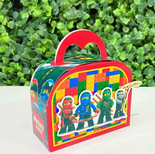 Personalizados Ninjago Lego (kit 40 Caixas)