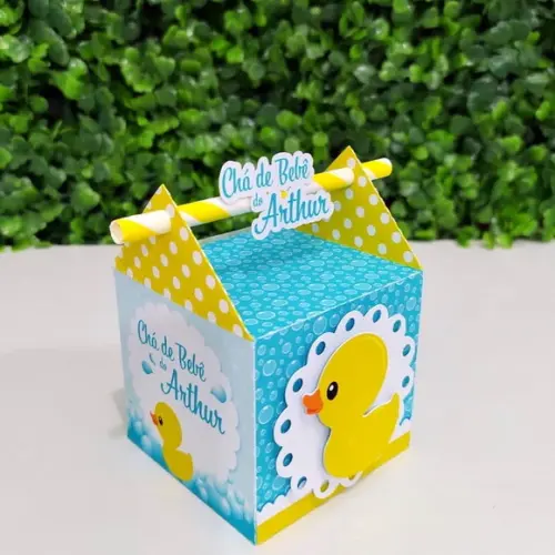 Personalizados Patinho de Borracha- Chá de Bebê