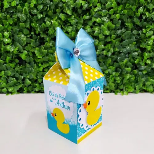Personalizados Patinho de Borracha- Chá de Bebê