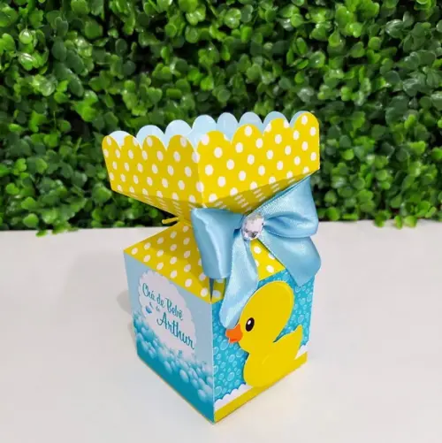 Personalizados Patinho de Borracha- Chá de Bebê