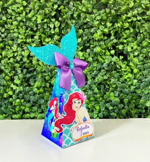 Personalizados Pequena Sereia Ariel (kit 60 Peças)