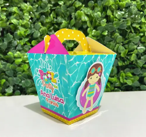 Personalizados Pool Party Menina (kit 32 Peças)