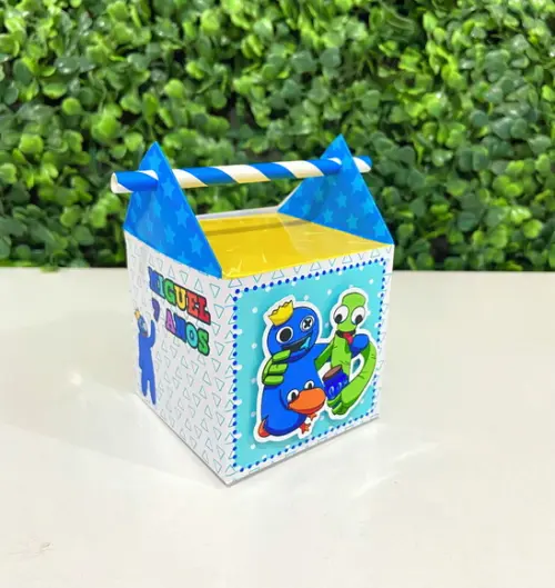 Personalizados Rainbow Friends ( Kit 40 Peças)