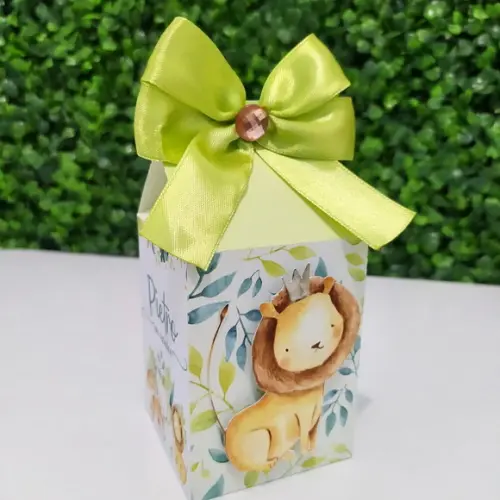 Personalizados Safari Baby Aquarela (20 Peças)