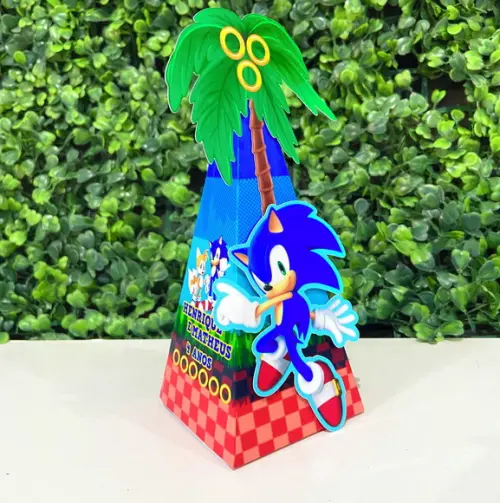 Personalizados Sonic - Kit Festa 16 Peças