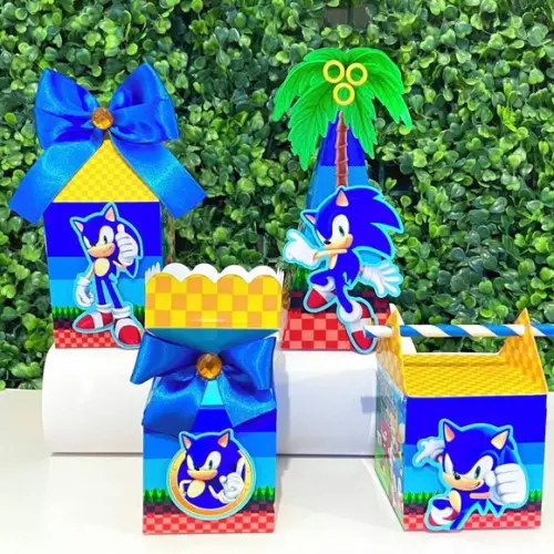 Personalizados Sonic (kit 30 Peças)