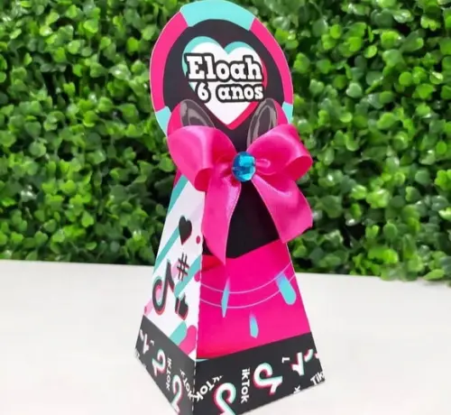 Personalizados Tik Tok Menina (24 Peças)